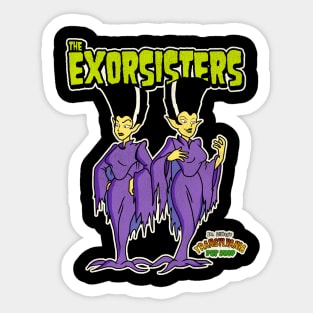 The Exorsisters - Dr Zitbag's Transylvania Pet Shop Sticker